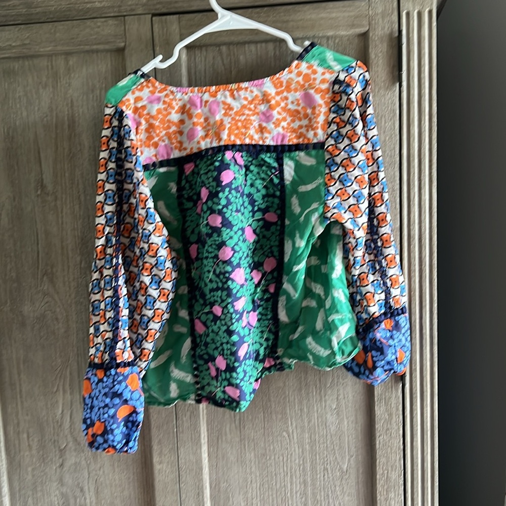 Maeve blouse; cropped; flowy - Picture 8 of 9